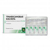 Транексамовая кислота р-р в/в 50мг/мл 5мл №10