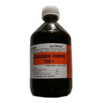 Солодки сироп 100г №1 фл
