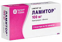 Ламитор тбл 100мг №30