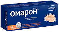 Омарон тбл 400мг+25мг №60