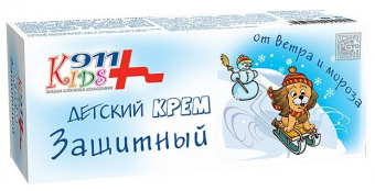 911 Кидс крем дет защитный от ветра/мороза 50мл