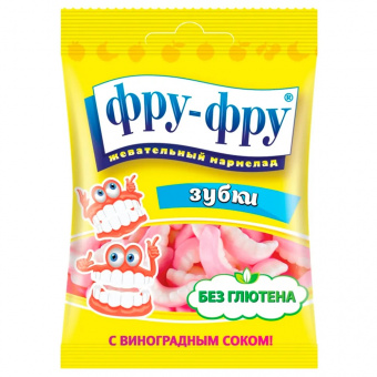 Фру-Фру мармелад Зубки 30г