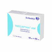 Телсартан АМ тбл 10мг+40мг №28