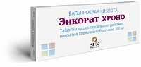 Энкорат хроно тбл пролонг высв п/п/о 300мг №30 стрип 10*3