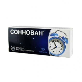 Соннован тбл п/п/о 3мг №30