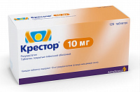 Крестор тбл п/п/о 10мг №126