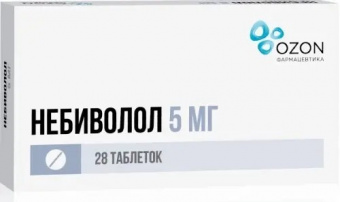 Небиволол тбл 5мг №28
