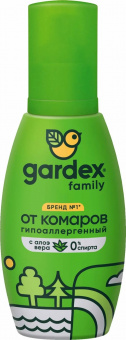 Гардекс Фэмили спрей от комаров 100мл