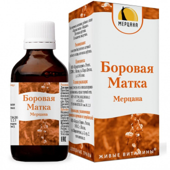 Боровая матка Мерцана капли 50мл