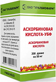 Аскорбиновая к-та-УБФ држ 50мг №200 пач карт