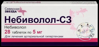 Небиволол-СЗ тбл 5мг №28