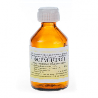 Формидрон р-р д/наруж прим (спиртовой) 50мл