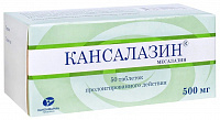 Кансалазин тбл пролонг д-я 500мг №50