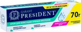 ПрезиДЕНТ Гарант крем д/зубн протезов нейтр вкус 70мл