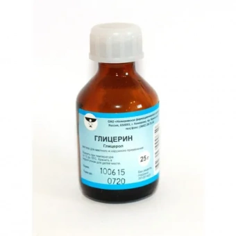 Глицерин р-р д/мест/наруж прим 25г