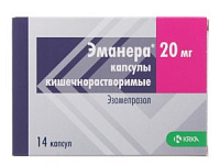 Эманера капс кишечнор 20мг №14