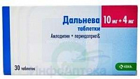 Дальнева тбл 10мг+4мг №30