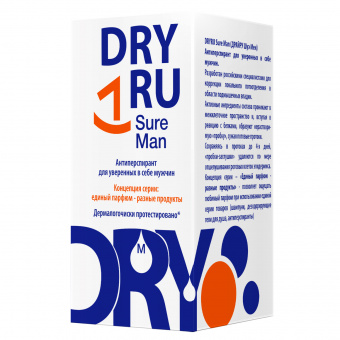 Драйру Шуэ Мэн а/перспирант д/увер мужчин ролл-он 50мл