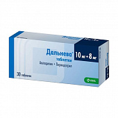 Дальнева тбл 10мг+8мг №30