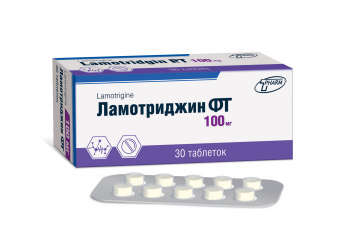 Ламотриджин тбл 100мг №30
