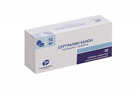 Сертралин Канон тбл п/п/о 50мг №30 банка