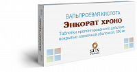 Энкорат хроно тбл пролонг высв п/п/о 500мг №30 стрип 10*3