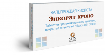 Энкорат хроно тбл пролонг высв п/п/о 500мг №30 стрип 10*3