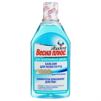 Весна Плюс Бальзам д/полости рта п/воспал 400мл