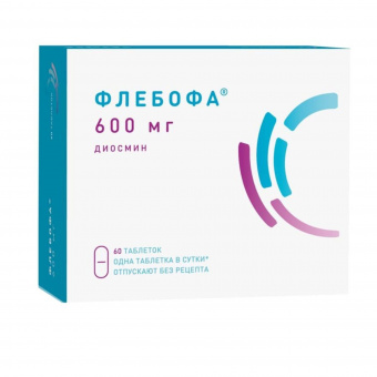 Флебофа тбл 600мг №60