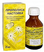 Прополиса настойка д/инг/мест и нар прим 25мл