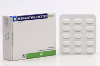Мемантин-Рихтер тбл п/п/о 10мг №60