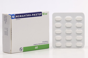 Мемантин-Рихтер тбл п/п/о 10мг №60