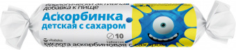 Аскорбинка детская с сахаром Витатека табл. 2,9г №10