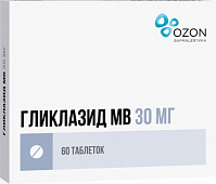 Гликлазид МВ тбл модиф высв 30мг №60