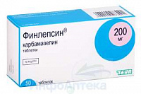 Финлепсин тбл 200мг №50