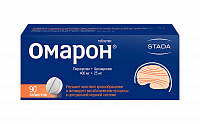 Омарон тбл 400мг+25мг №90