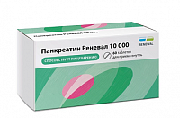 Панкреатин Реневал 10000 тбл кишечнор п/п/о 10000ЕД №60