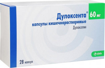 Дулоксента капс кишечнор 60мг №28