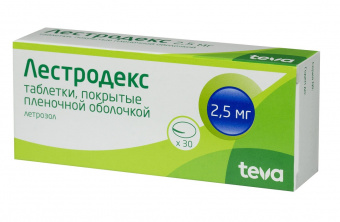 Лестродекс тбл п/п/о 2,5мг №30